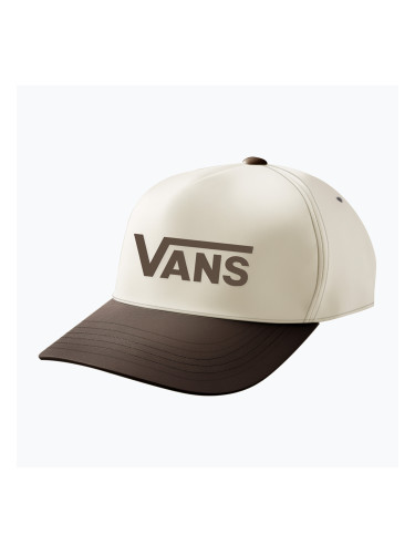 Шапка с козирка Vans Drop V Logo Snapback vintage cocoa