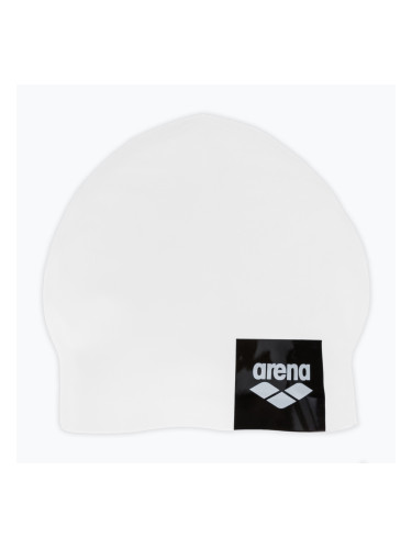 Arena Logo Бяла шапка за плуване 001912/200