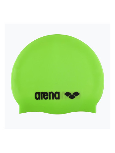 Шапка за плуване arena Classic Silicone acid lime/black