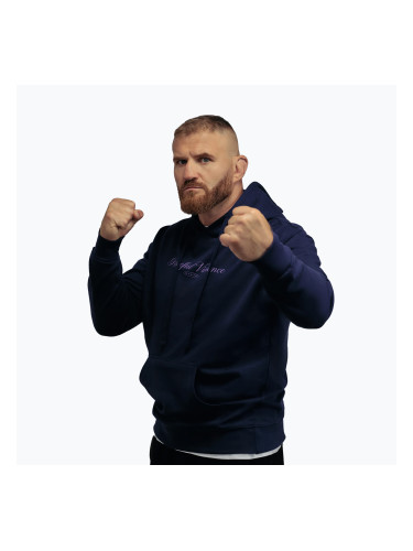 Мъжки суитшърт MANTO Peaceful Violence Hoody navy blue