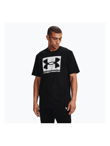 Under Armour ABC Camo Boxed Logo черно-бяла мъжка тениска за обучение