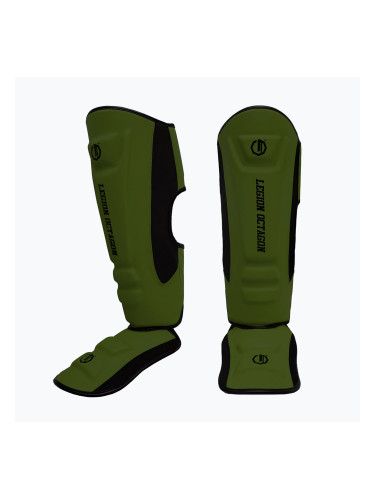 Протектори за пищял и стъпало Octagon Legion Enforcer dark green