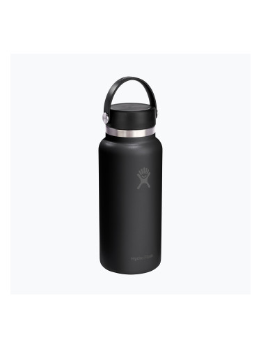 Термобутилка Hydro Flask Wide Flex 946 ml black