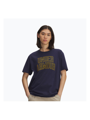 Дамска тениска за тренировка Under Armour Rival Campus midnight navy/gold league