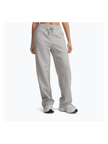 Дамски панталони Under Armour Rival Fleece Straight Mod gray light heather/white