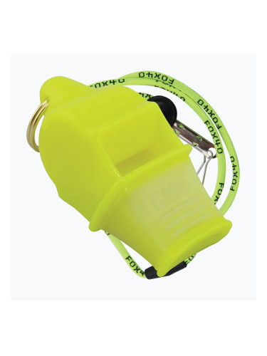 Свирка със струна Fox 40 Sonik Blast CMG Neon Yellow