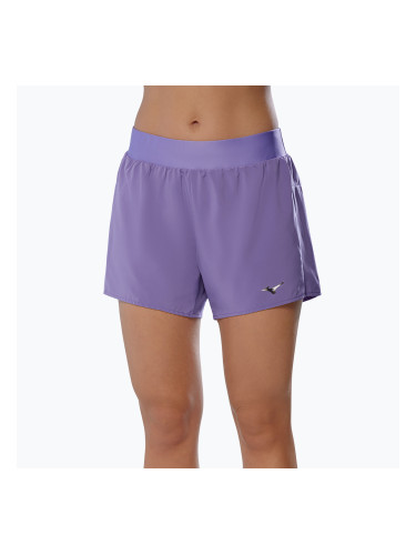 Дамски къси панталони за бягане Mizuno Alpha 4.5" paisley purple