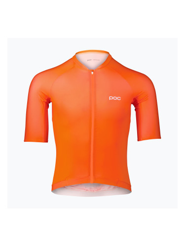 Мъжка колоездачна тениска POC Pristine zink orange