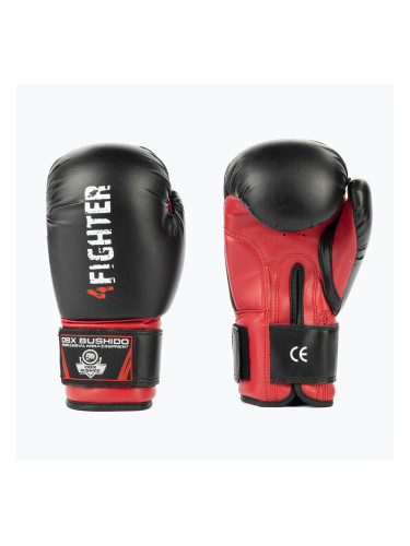 Bushido Боксови ръкавици за деца черни ARB-407v3_6oz