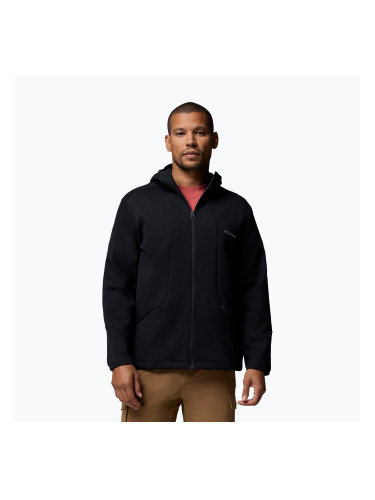 Мъжки трекинг суитшърт Columbia Tech Spacer Knit Hoodie black/black