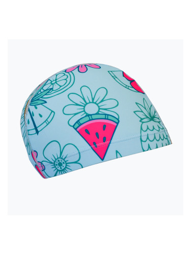Детска шапка за плуване RAS Patterned еластан