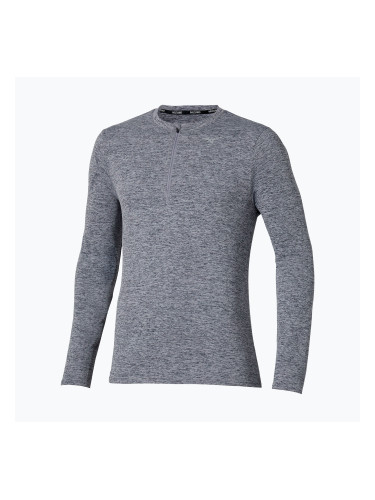 Мъжка тениска Mizuno Core Impulse Half Zip quicksilver running longsleeve