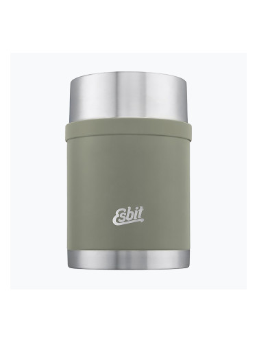 Esbit Sculptor Термос за храна от неръждаема стомана 750 мл, сив като камък
