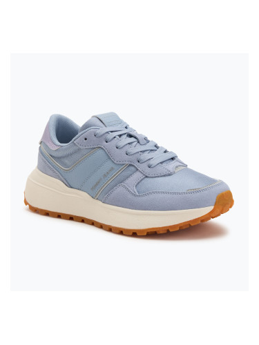Дамски обувки Tommy Jeans Cleated Runner blue chime