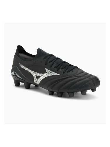 Мъжки футболни обувки Mizuno Morelia Neo IV β Elite FG black/galaxy silver/black