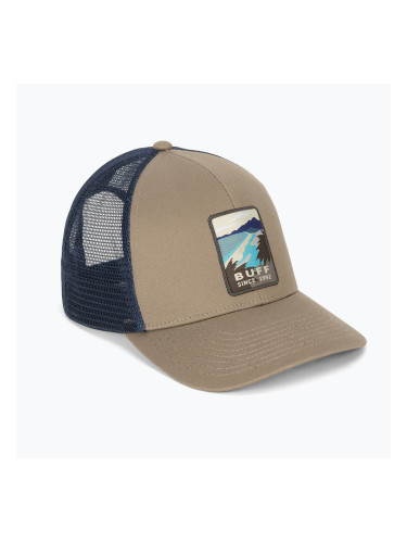 Шапка с козирка BUFF Explore Trucker soor tundra khaki