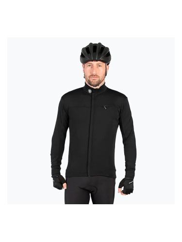 Мъжка колоездачна блуза с дълъг ръкав Endura Xtract Roubaix черен