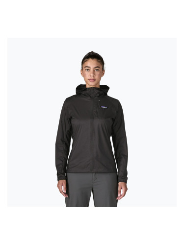 Дамско яке против вятър Patagonia Houdini black w/white
