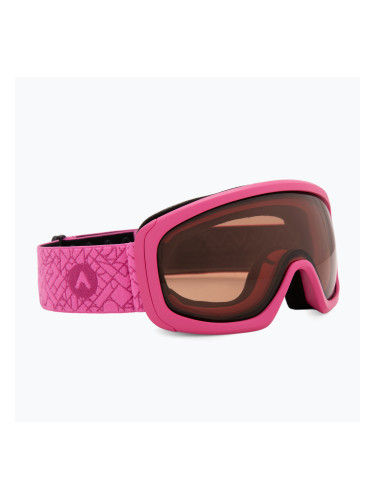 Детска скиорска маска ATTABO Apik Jr Anti-Fog pink