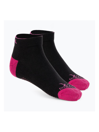 Дамски чорапи за тенис Karakal X2+ Trainer black/pink KC538