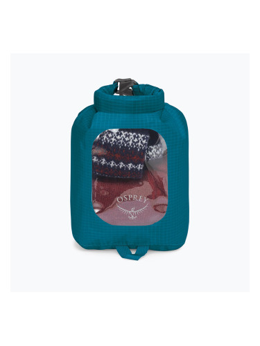 Osprey DrySack w/Window 3 л waterfront blue