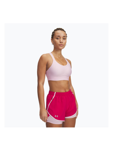 Сутиен за тренировка Under Armour Infinity High Strappy prime pink/prime pink