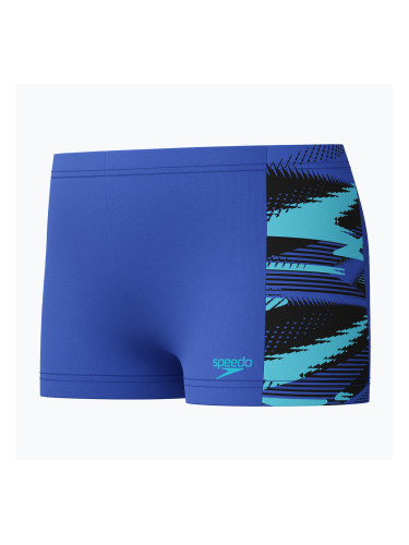 Детски боксерки Speedo HyperBoom Panel Aquashort cobalt pop