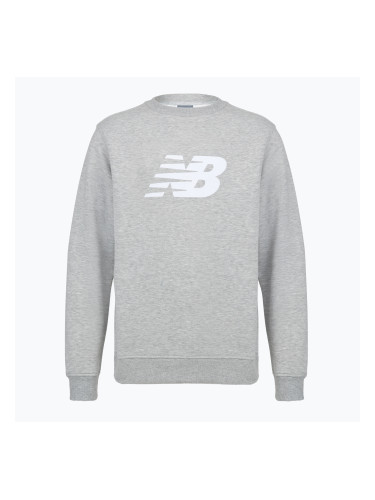 Мъжки суитшърт New Balance Sport Core Brushed Crew reflection/white/light arctic grey