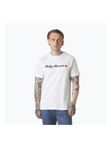 Мъжка тениска Helly Hansen Core Graphic T 2.0 white