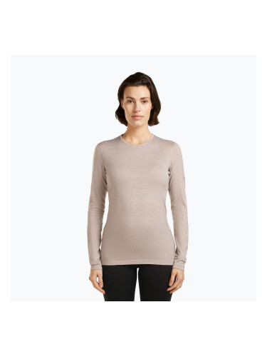 Дамска термоактивна блуза с дълъг ръкав Icebreaker 200 Oasis Crewe pink quartz