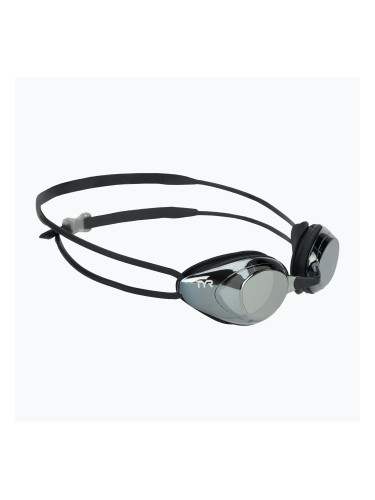 Очила за плуване TYR Blackhawk Racing Mirrored silver/ metal/ black