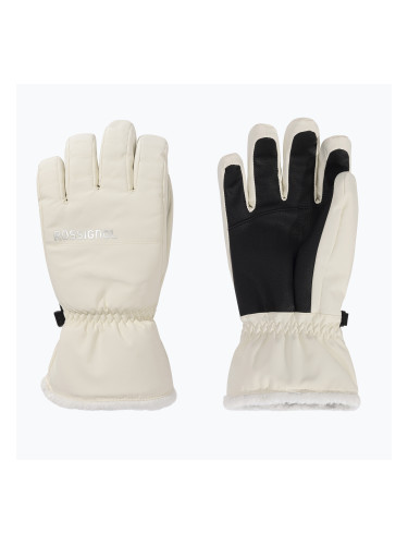 Дамски скиорски ръкавици Rossignol Perfy G nature white