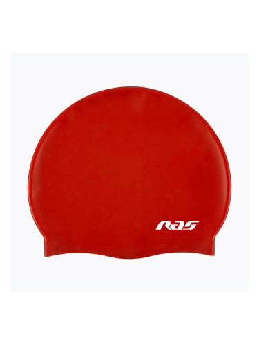 Детска шапка за плуване RAS Silicone red