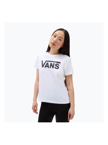 Дамски потник Vans Wm Flying V Crew Tee white