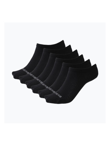 Дамски чорапи SKECHERS Non Terry Low Cut 6 чифта black