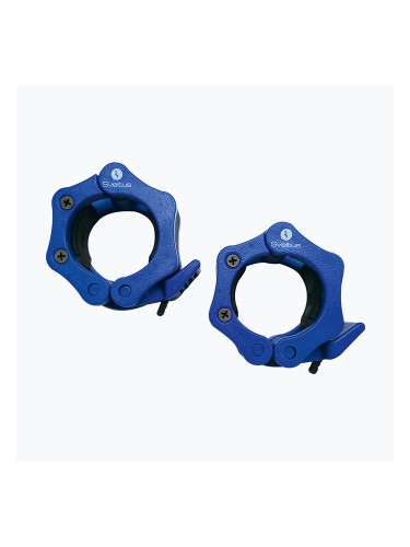 Скоби за щанга Sveltus 1648 Olympic 2 бр. blue