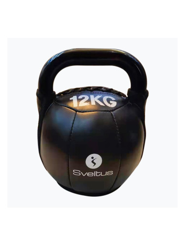 Кетълбел Sveltus Soft PU 12 kg black