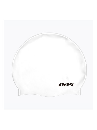 Детска шапка за плуване RAS Silicone white