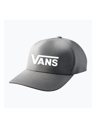 Шапка с козирка Vans Drop V Logo Snapback cement heather