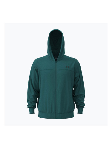 Мъжки суитшърт Under Armour Rival LW FZ rack green/black