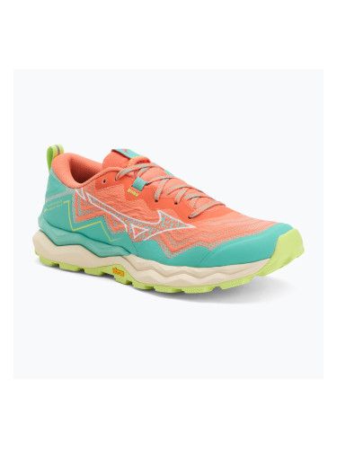 Дамски обувки за бягане Mizuno Wave Daichi 9 fresh salmon/white/sharp green