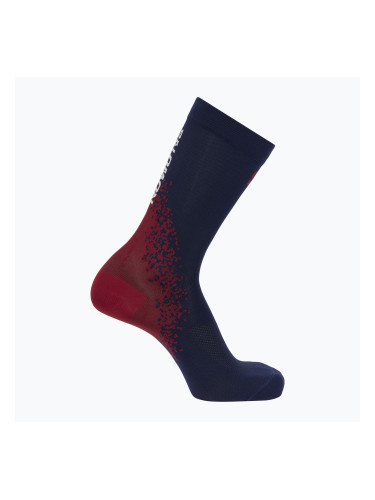 Чорапи Salomon Gravel Crew deep blue/haute red