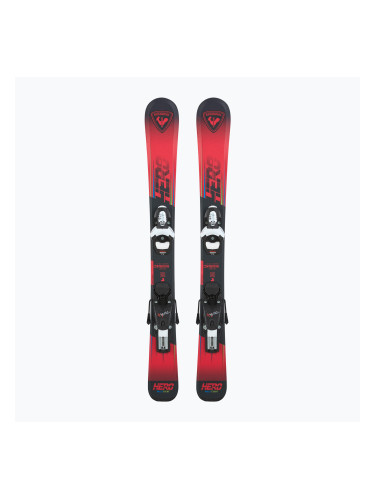 Детски ски за спускане Rossignol Hero Pro Pre-Drilled Jr + автомати Team 4 GW