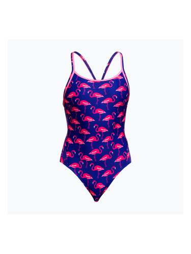 Дамски цял бански костюм Funkita Diamond Back One Piece flocked up