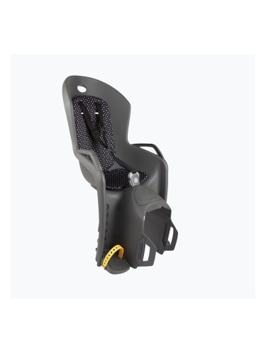 Столче за велосипед Hamax Amiga тъмно сиво/многоцветно