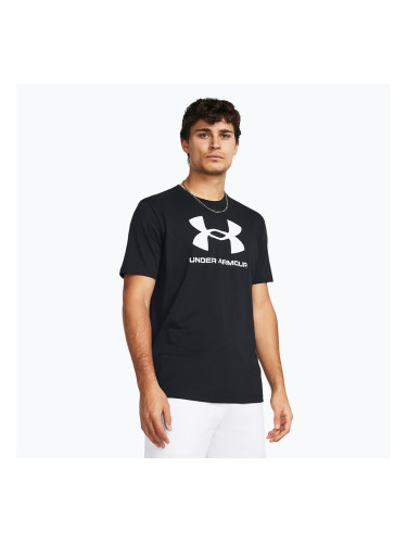 Мъжка тениска Under Armour Sportstyle Logo Update black/white