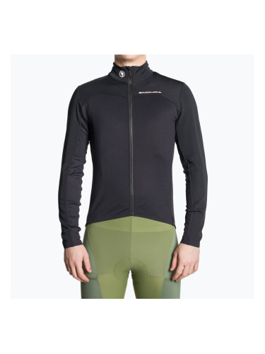 Мъжки суитшърт за колоездене Endura FS260-Pro Roubaix черен