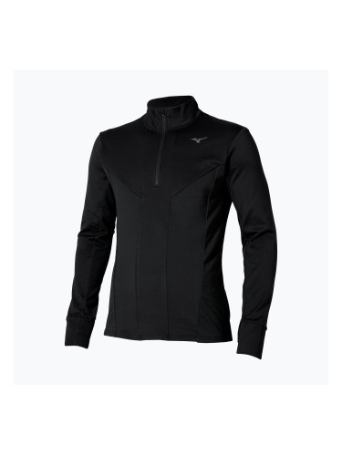 Мъжки потник за бягане Mizuno Active Warm Half Zip black