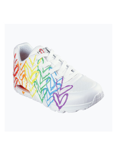 Дамски обувки SKECHERS Uno Full Of Love white