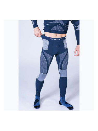 Мъжки термо панталони X-Bionic Energy Accumulator 4.0 marine/optical white
